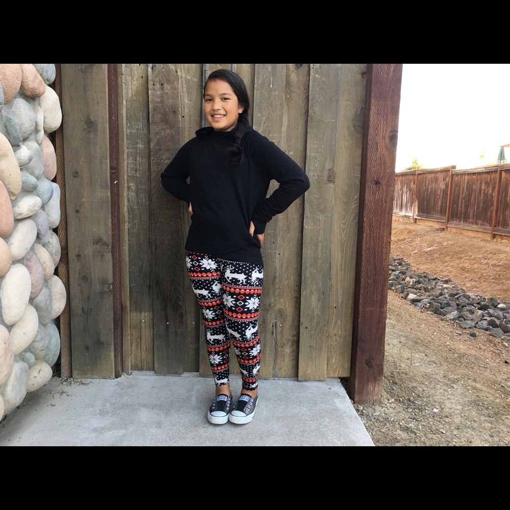 GIRLS CHRISTMAS PRINTED LEGGING! - Picture 6 of 8
